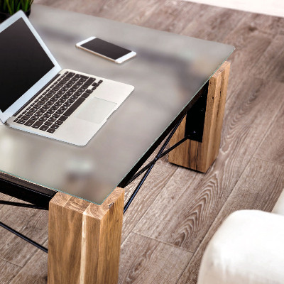 Plateau en verre carré Translucide