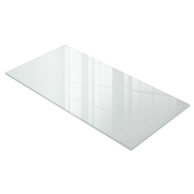 Plateau en verre rectangulaire Translucide