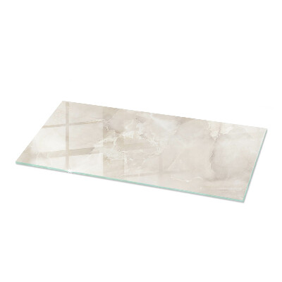 Plateau en verre rectangulaire Composition graphique marbrée