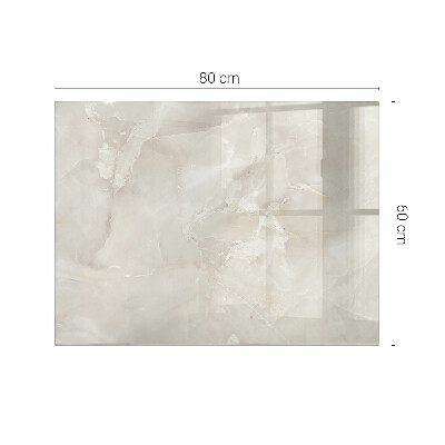 Plateau en verre rectangulaire Composition graphique marbrée