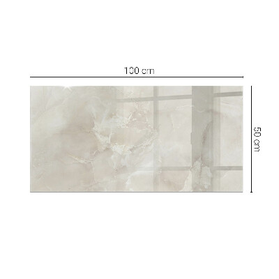 Plateau en verre rectangulaire Composition graphique marbrée