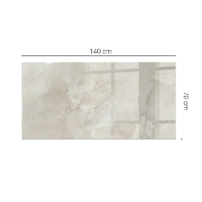 Plateau en verre rectangulaire Composition graphique marbrée