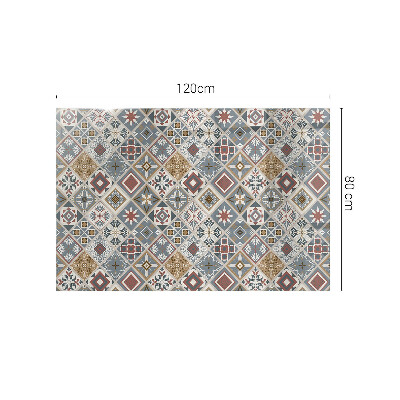 Plateau en verre décoratif avec impression Mosaïques décoratives avec détails