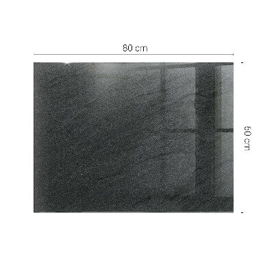 Plateau en verre décoratif avec impression Motif texture pierre