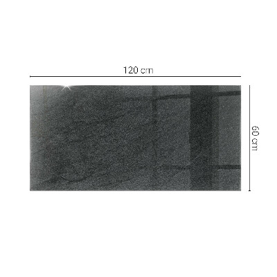 Plateau en verre décoratif avec impression Motif texture pierre