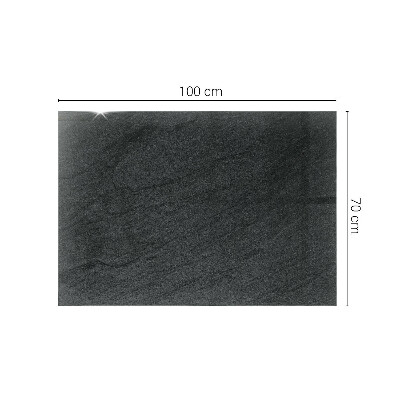 Plateau en verre décoratif avec impression Motif texture pierre