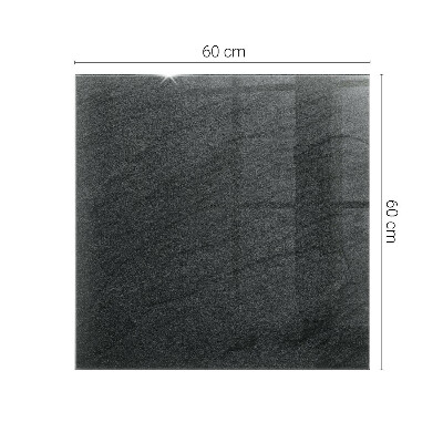 Plateau en verre décoratif avec impression Motif texture pierre