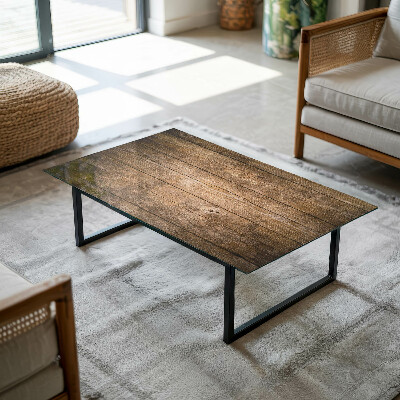 Plateau en verre rectangulaire La structure écologique du bois