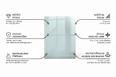 Plateau en verre rectangulaire transparent