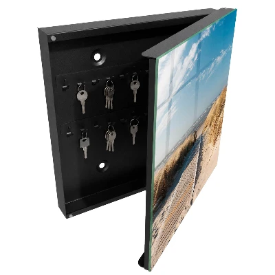 Armoire à clés décorative Une plage tranquille