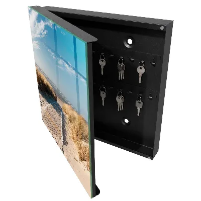 Armoire à clés décorative Une plage tranquille