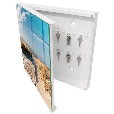 Armoire à clés décorative Une plage tranquille