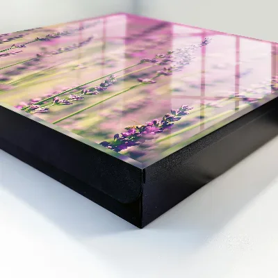 Armoire à clés décorative Jardin violet