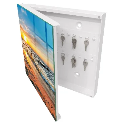 Armoire à clés décorative Coucher de soleil