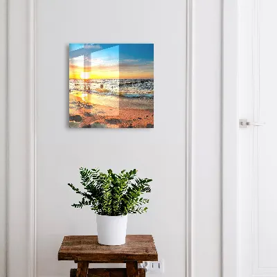 Armoire à clés décorative Coucher de soleil