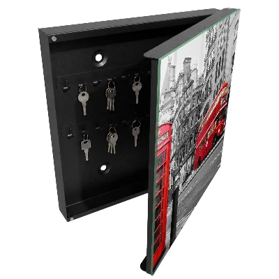Armoire à clés design Contraste londonien
