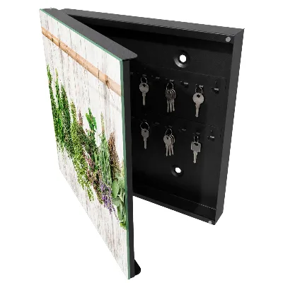 Armoire à clés design Herbes séchées