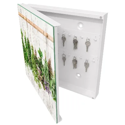 Armoire à clés design Herbes séchées
