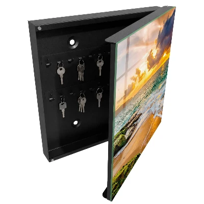 Armoire à clés design Coucher de soleil