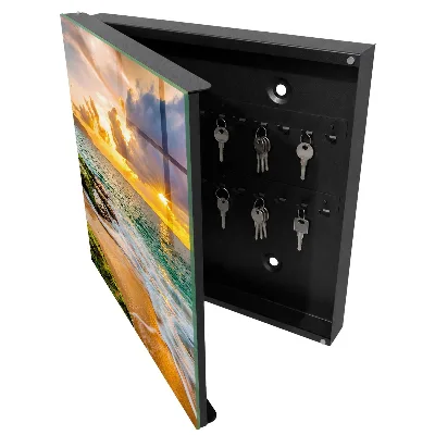 Armoire à clés design Coucher de soleil