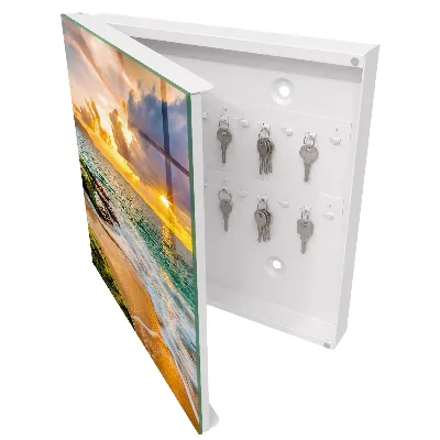 Armoire à clés design Coucher de soleil