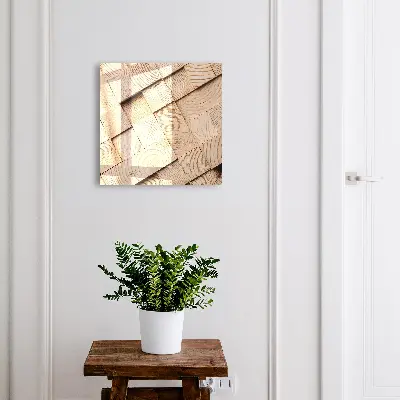 Armoire à clés décorative Texture bois