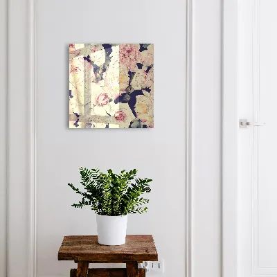 Armoire à clés décorative Élégance florale