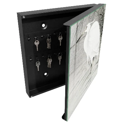 Armoire à clés décorative Héron