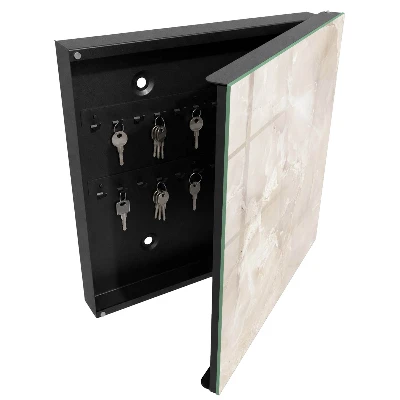 Armoire à clés design Élégance du marbre