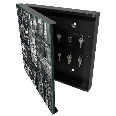 Armoire à clés design Nostalgie musicale