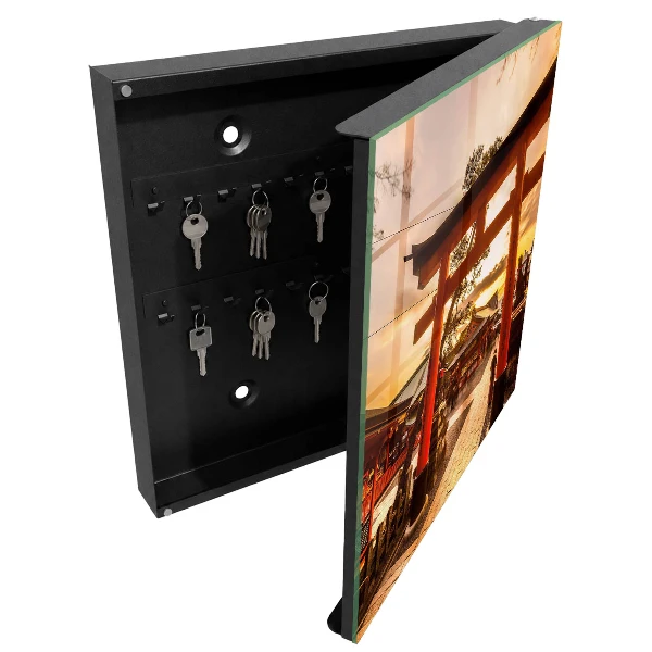 Armoire à clés décorative Porte japonaise