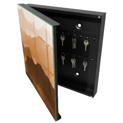 Armoire à clés décorative Panorama montagneux