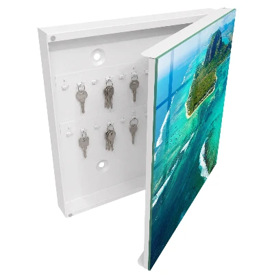 Armoire à clés design Paradis tropical