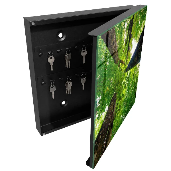 Armoire à clés décorative Ciel de forêt