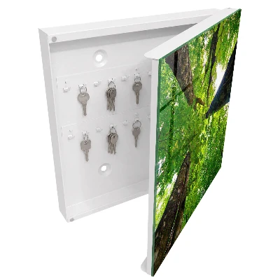 Armoire à clés décorative Ciel de forêt