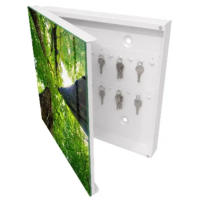 Armoire à clés décorative Ciel de forêt