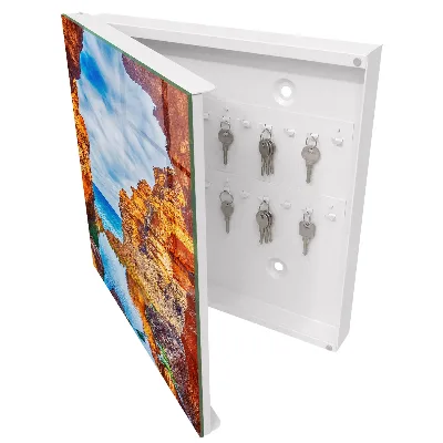Boîte à clés murale décorative Côte ensoleillée