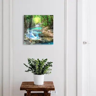Armoire à clés décorative Oasis paradisiaque