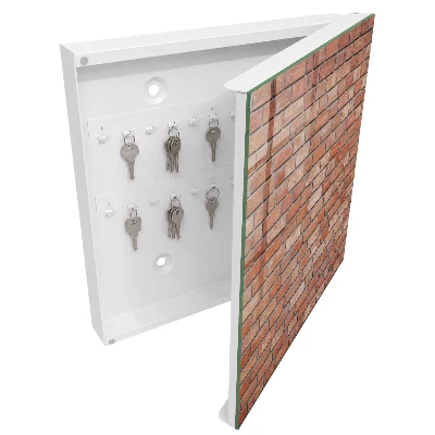 Armoire à clés décorative Mur de briques
