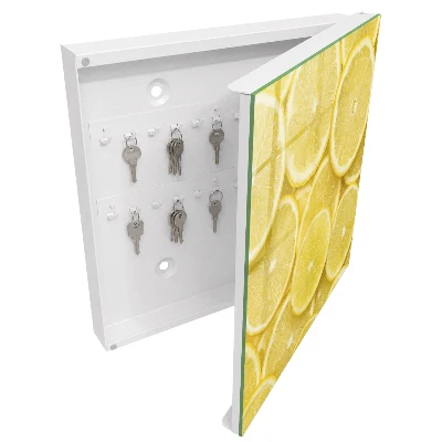 Armoire à clés design Tranches de citron