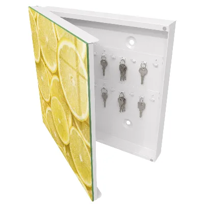 Armoire à clés design Tranches de citron