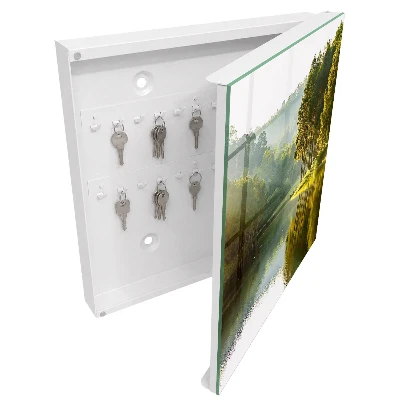 Armoire à clés décorative Paysage vert