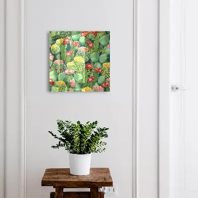 Armoire à clés design Jardin coloré