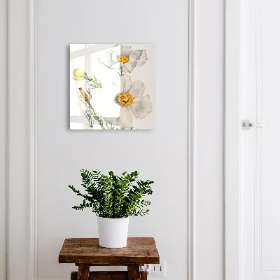 Armoire à clés design Fleurs nature