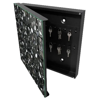 Armoire à clés design Mosaïque élégante