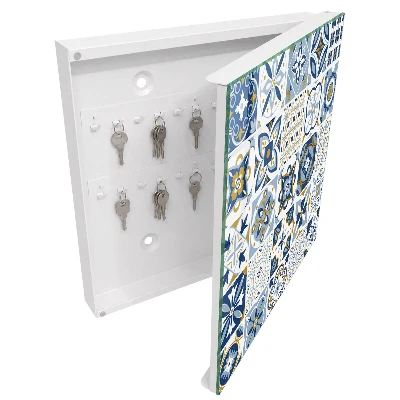 Armoire à clés décorative Carreaux colorés