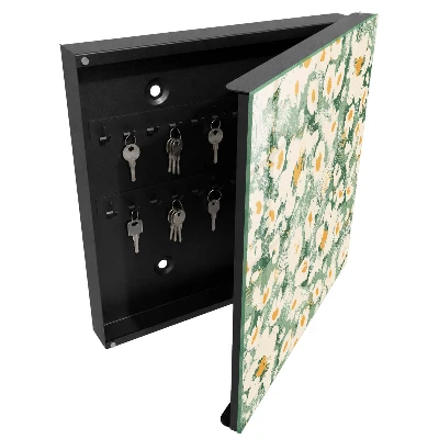 Armoire à clés décorative Motif floral