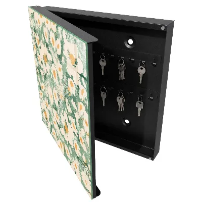 Armoire à clés décorative Motif floral