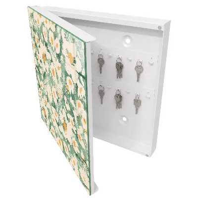 Armoire à clés décorative Motif floral