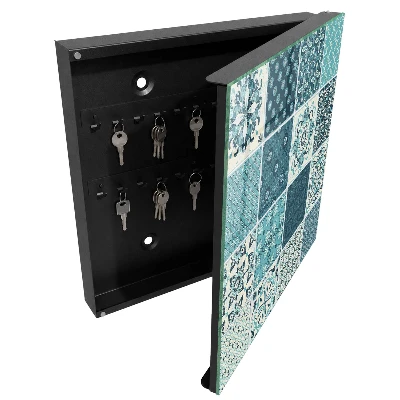 Boîte à clés murale décorative Mosaïque rétro